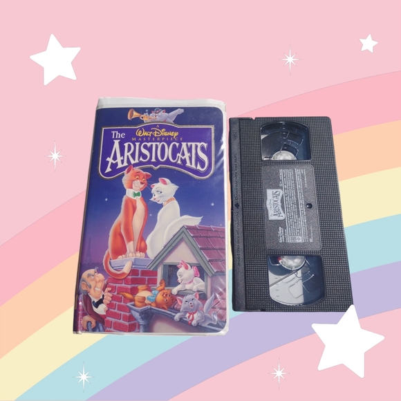 Disney | Media | The Aristocats Vhs Tape Disney Cassette Tape | Poshmark